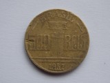 500 REIS 1937 BRAZILIA, America Centrala si de Sud