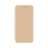 Husa Flip Cover Magnetic Pentru Samsung Galaxy A7 2018, Gold