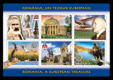 Cumpara ieftin RO 2019 LP 2226a &quot;Romania-Tezaur European&quot;,serie bloc/colita 776/tiraj 6500, MNH, Nestampilat