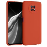 Husa pentru Xiaomi Redmi Note 9T, Silicon, Portocaliu, 54216.218, Carcasa, Kwmobile