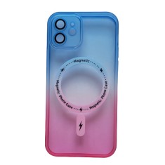 Huse silicon cu incarcare wireless pentru Iphone 12 Roz
