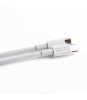 Cablu de date /incarcare USB-C - USB-C 3.1 gen2 3A 60W alb 55447C-WH, Delight