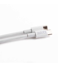 Cablu de date /incarcare USB-C - USB-C 3.1 gen2 3A 60W alb 55447C-WH