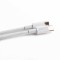 Cablu de date /incarcare USB-C - USB-C 3.1 gen2 3A 60W alb 55447C-WH