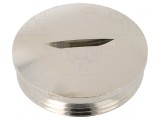Capac de protecție alamă nichelată PG29 IP54