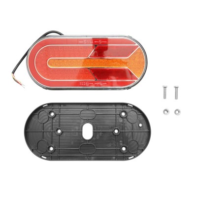 Lampa stop spate led 12-24V, 250x110x35mm Breckner Germany foto