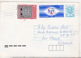 bnk ip Bulgaria 1990 - intreg postal circulat spre Romania