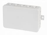 Doza ramificatie 134x89x40mm , cutie de jonctiune PE cu urechi de prindere 650 C IP55