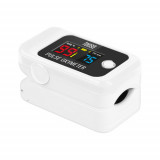 Pulsoximetru deget Teesa PX70, Ecran LCD, Bluetooth (Alb)