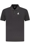 U.S. Grand POLO Tricou polo barbati cu logo brodat, Regular fit, negru (Marime:
