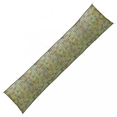 vidaXL Plasă de camuflaj cu geantă de depozitare, verde, 1,5x6 m foto