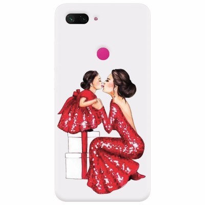 Husa silicon pentru Xiaomi Mi 8 Lite, Double Red Dress foto