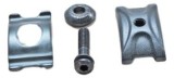 Cumpara ieftin Kit Prindere Post Single Clamp, Gri Ultimate FactoryBikes
