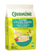 Fulgi de ovaz germinat, bio, 350g, Germline