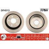 Set discuri frana Mercedes 124 T-Model (S124), C-Class (W203), E-Class T-Model (S124), Slk (R171), 300 TE-24 (124.091), C 200 Kompressor (203.045), E, Trw