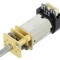 Motor: DC cu transmisie HPCB 6V 6VDC 1,5A Ax: crestătură D - Motor DC cu transmisie 6V 1,5A