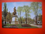 HOPCT 8667 MONUMENTUL REMBRANDT-AMSTERDAM -FRANCATURA FRUMOASA -EUROPA -CIRCULATA