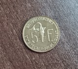 C50 - Moneda foarte veche - Africa de Vest - 5 franci - 2012