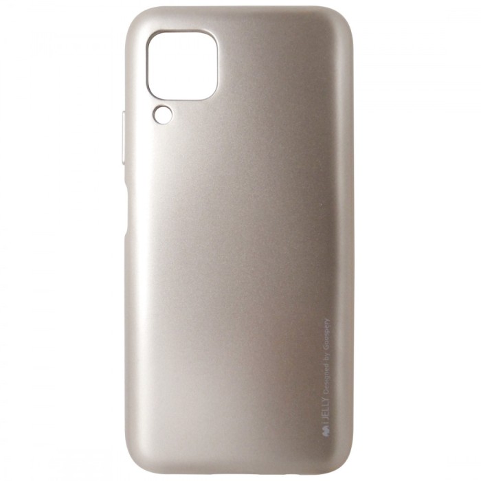 Husa silicon Mercury Goospery i-Jelly auriu metalic pentru Huawei P40 Lite