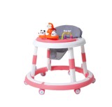 Premergator Multifunctional Muzical cu Jucarii, Roti Antiderapante, Lumini, 6-18 Luni, 69x52cm