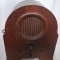 Radio vintage , stilul Art Deco , obiect de colectie