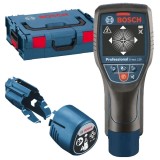 Bosch D-tect 120 + 1608M00C1B - Detector de metale 120 mm +/-10 mm/m + Adaptor de baterie AA1