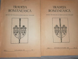 Traditia Romaneasca. Revista de folclor si spiritualitate romaneasca Nr. 1 si 2