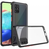 Husa TPU OEM Defender Hybrid pentru Xiaomi Redmi Note 10 / Xiaomi Redmi Note 10S, Neagra