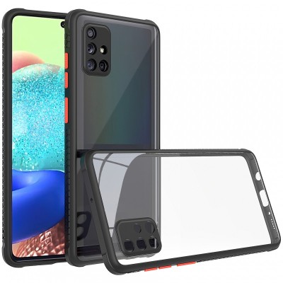 Husa TPU OEM Defender Hybrid pentru Huawei P smart 2021, Neagra foto