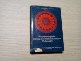 DIE PSYCHOLOGISCHE HALTUNG DER FRUHBUDDHISTIDCHEN - Lama Anagarika Govinda -1961