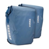 Set 2 genti bicicleta Thule Shield Pannier 25L impermeabile, albastre