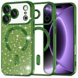 Asteroid GSM - Luxury Glitter MagSafe - iPhone 18 Pro / iPhone 17 Pro - Deep Green