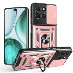 Husa Honor X8c protectie camera Techsuit CamShield Series, roz foto