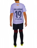Echipament Copii FCB 2022-A K.AGUERO - (128,140,152,176) - CU Jambiere