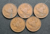 H827 Irlanda Penny 1928 1931 1933 1935 1937, Europa