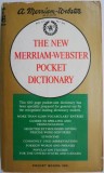 The New Merriam-Webster Pocket Dictionary - Carte in Engleza
