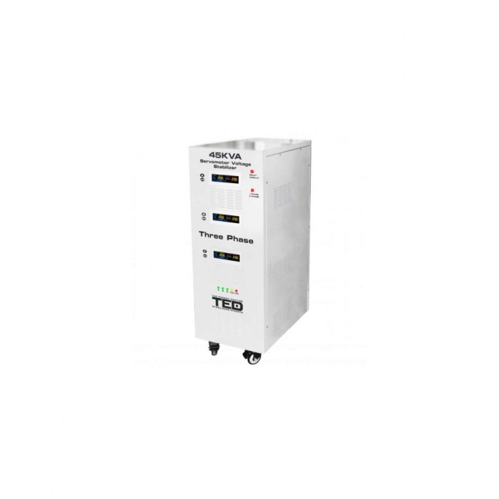 Stabilizator retea maxim 45KVA-SVC cu servomotor trifazat-trifazat TED000170