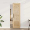 Set de Uși Glisante Manual Natural și alb 61 x 198.5 cm