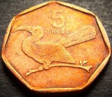 Cumpara ieftin Moneda exotica 5 THEBE- BOTSWANA, anul 1988 * cod 4202