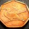 Moneda exotica 5 THEBE- BOTSWANA, anul 1988 * cod 4202