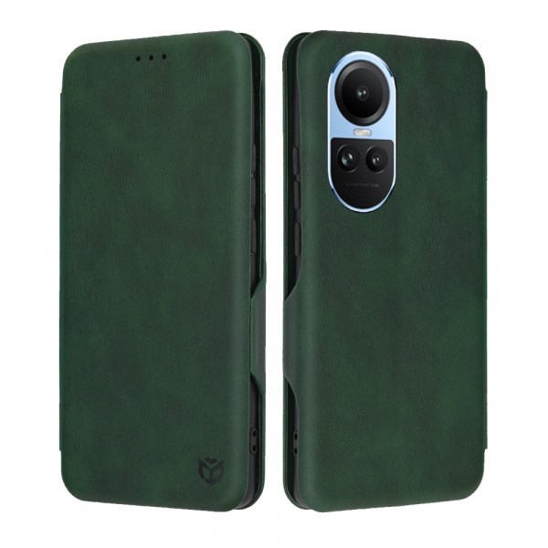 Husa pentru Oppo Reno10 / Reno10 Pro, Techsuit, Safe Wallet Plus, Verde
