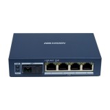 Mediaconvertor Gigabit 4 x RJ45 PoE, 1 x SC Single-Mode Bi-directional, 20 km - HIKVISION DS-3D504TP-A SafetyGuard Surveillance