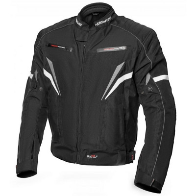 Geaca moto textil Adrenaline Sola 2.0, negru, marime XL foto