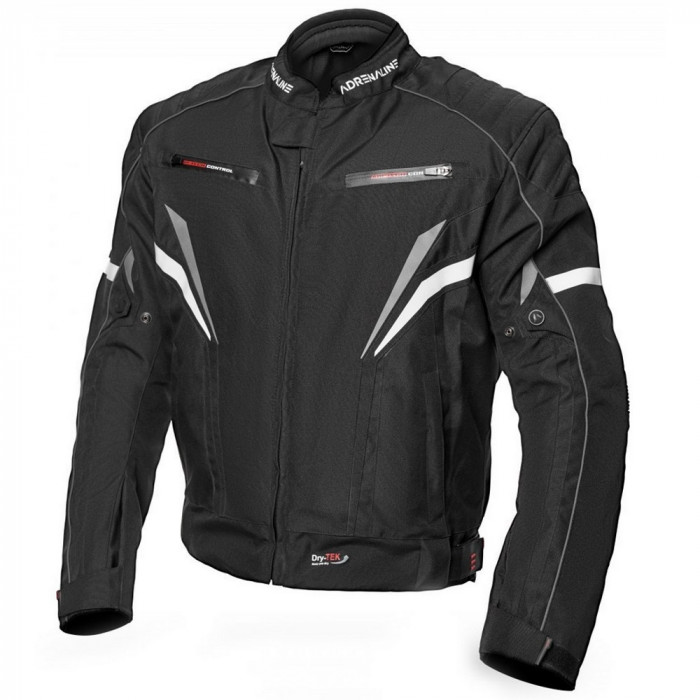 Geaca moto textil Adrenaline Sola 2.0, negru, marime 3XL