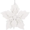 Accesoriu decorativ, Plastic, 12 cm, Alb, Oem