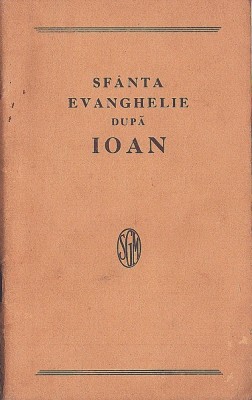 C8634N Sf&amp;acirc;nta Evanghelie după Ioan, fără an foto