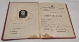 Institutul de stiinte economice si planificare - facultatea de Economie Generala - caiet de studii anul universitar 1949