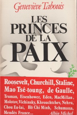 Genevieve Tabouis - Les Princes de la Paix foto