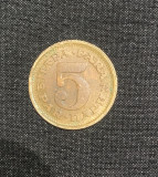 Moneda 5 para 1976 Iugoslavia, Europa
