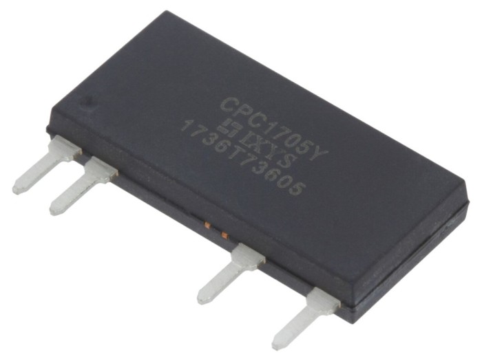 Releu semiconductor 60V DC, 3,25A